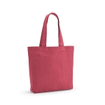 Tasche aus recycelter Baumwolle und RPET, 180 g/m2 farbe pink