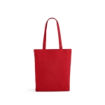 Tasche aus recycelter Baumwolle und Polyester, 280 g/m2 farbe rot Ansicht von vorne