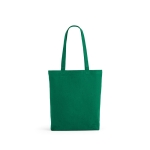 Tasche aus recycelter Baumwolle und Polyester, 280 g/m2 farbe grün Ansicht von vorne