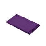 Strandtuch aus recycelter Baumwolle mit Fransen , 250 g/m2, 80x180cm farbe violett