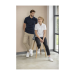 Unisex-Polo aus Baumwolle und rPET, 200 g/m2, Elevate NXT zweite Ansicht