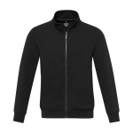 Unisex-Pullover aus recycelter Baumwolle, 320 g/m2, Elevate NXT farbe schwarz zweite Vorderansicht