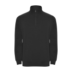 Sweatshirt aus Baumwolle und Polyester, 280 g/m2, Roly farbe schwarz