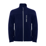 Herren-Softshelljacke aus Polyester, 300 g/m2, Roly farbe marineblau