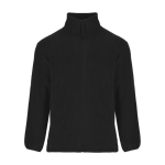 Kinder-Fleecejacke aus Polyester, 300 g/m2, Roly farbe schwarz