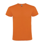 Kurzarm-Unisex T-Shirt aus 100% Baumwolle, 150 g/m2, Roly Atomic farbe orange