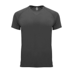 Sport-T-Shirt aus 100% Polyester 100%, 135 g/m2, Roly farbe graphit