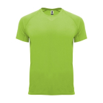 Sport-T-Shirt aus 100% Polyester 100%, 135 g/m2, Roly farbe lindgrün