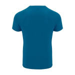 Sport-T-Shirt aus 100% Polyester 100%, 135 g/m2, Roly farbe dunkelblau zweite Rückansicht