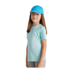 Sport-T-Shirt aus 100% Polyester für Kinder, 135 g/m2, Roly farbe neonorange Lifestyle-Bild