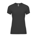 Sport-T-Shirt aus 100% Polyester für Damen, 135 g/m2, Roly farbe graphit