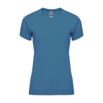 Sport-T-Shirt aus 100% Polyester für Damen, 135 g/m2, Roly farbe dunkelblau