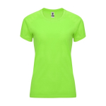 Sport-T-Shirt aus 100% Polyester für Damen, 135 g/m2, Roly farbe neongrün