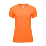 Sport-T-Shirt aus 100% Polyester für Damen, 135 g/m2, Roly farbe neonorange