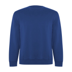 Unisex-Pullover aus Bio-Baumwolle und rPET, 300 g/m2, Roly farbe köngisblau