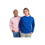 Unisex-Pullover aus Bio-Baumwolle und rPET, 300 g/m2, Roly farbe marineblau Lifestyle-Bild 2