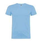 Herren-T-Shirt aus 100% Baumwolle, 155 g/m2, Roly Beagle farbe hellblau