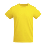 T-Shirt aus Bio-Baumwolle für Herren, 175 g/m2, Roly farbe gelb