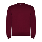 Unisex-Sweatshirt aus Baumwolle und Polyester, 280 g/m2, Roly farbe bordeaux