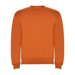 Unisex-Sweatshirt aus Baumwolle und Polyester, 280 g/m2, Roly farbe orange