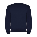 Unisex-Sweatshirt aus Baumwolle und Polyester, 280 g/m2, Roly farbe marineblau