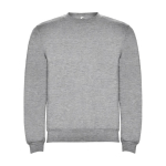 Unisex-Sweatshirt aus Baumwolle und Polyester, 280 g/m2, Roly farbe hellgrau