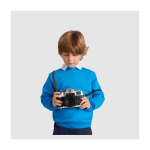 Kindersweatshirt aus Baumwolle und Polyester, 280 g/m2, Roly farbe gelb Lifestyle-Bild