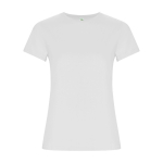 T-Shirt aus 100% Bio-Baumwolle für Damen, 160 g/m2, Roly farbe weiß