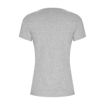 T-Shirt aus 100% Bio-Baumwolle für Damen, 160 g/m2, Roly farbe hellgrau zweite Rückansicht