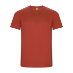 Sport-T-Shirt aus 50% recyceltem Polyester für Herren, 135 g/m2, Roly farbe rot