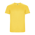 Sport-T-Shirt aus 50% recyceltem Polyester für Herren, 135 g/m2, Roly farbe gelb