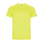 Sport-T-Shirt aus 50% recyceltem Polyester für Herren, 135 g/m2, Roly farbe neongelb