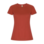 Sport-T-Shirt aus 50% recyceltem Polyester für Damen, 135 g/m2, Roly farbe rot