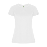 Sport-T-Shirt aus 50% recyceltem Polyester für Damen, 135 g/m2, Roly farbe weiß