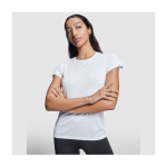 Sport-T-Shirt aus 50% recyceltem Polyester für Damen, 135 g/m2, Roly farbe gelb Lifestyle-Bild