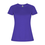 Sport-T-Shirt aus 50% recyceltem Polyester für Damen, 135 g/m2, Roly farbe violett