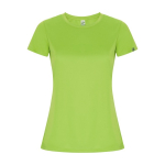 Sport-T-Shirt aus 50% recyceltem Polyester für Damen, 135 g/m2, Roly farbe lindgrün