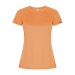 Sport-T-Shirt aus 50% recyceltem Polyester für Damen, 135 g/m2, Roly farbe neonorange