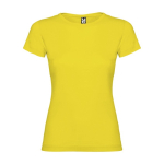 T-Shirt aus 100% Baumwolle für Damen, 155 g/m2, Roly farbe gelb