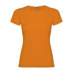 T-Shirt aus 100% Baumwolle für Damen, 155 g/m2, Roly farbe orange