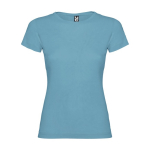 T-Shirt aus 100% Baumwolle für Damen, 155 g/m2, Roly farbe türkis