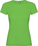 T-Shirt aus 100% Baumwolle für Damen, 155 g/m2, Roly farbe grasgrün