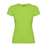 T-Shirt aus 100% Baumwolle für Damen, 155 g/m2, Roly farbe lindgrün