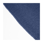 Decke aus recyceltem Polyester, made in EU, 110 x 150 cm, 290 g/m2 farbe blau zweite Ansicht