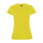 Piqué Sport-T-Shirt für Damen, 150 g/m2, Roly farbe gelb