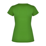 Piqué Sport-T-Shirt für Damen, 150 g/m2, Roly farbe apfelgrün zweite Rückansicht