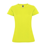 Piqué Sport-T-Shirt für Damen, 150 g/m2, Roly farbe neongelb