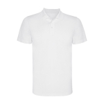 Piqué Sportpolo aus Polyester für Herren, 150 g/m2, Roly farbe weiß