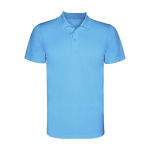 Piqué Sportpolo aus Polyester für Herren, 150 g/m2, Roly farbe türkis