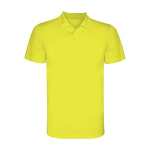 Piqué Sportpolo aus Polyester für Herren, 150 g/m2, Roly farbe neongelb